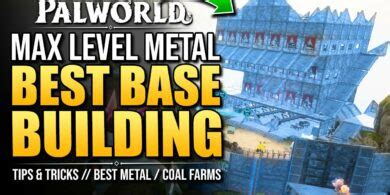 palworld metal house|palworld building sets.